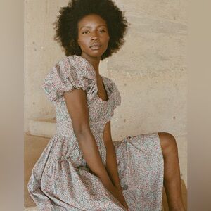 Doen Deia Prairie Dress in Petit Jardin - XL